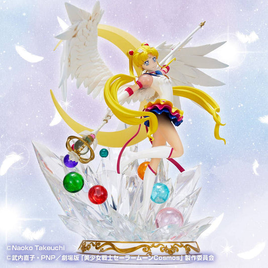 PRE ORDER – PRETTY GUARDIAN SAILOR MOON COSMOS WONDER STATUE - ETERNAL SAILOR MOON