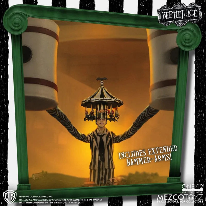 PRE ORDER – ONE:12 COLLECTIVE BEETLEJUICE - DELUXE EDITION