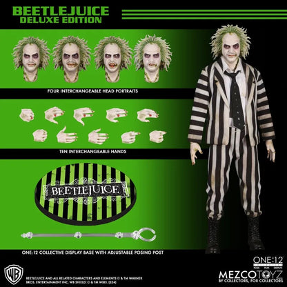 PRE ORDER – ONE:12 COLLECTIVE BEETLEJUICE - DELUXE EDITION