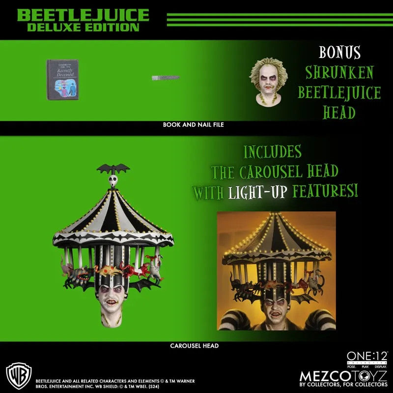 PRE ORDER – ONE:12 COLLECTIVE BEETLEJUICE - DELUXE EDITION