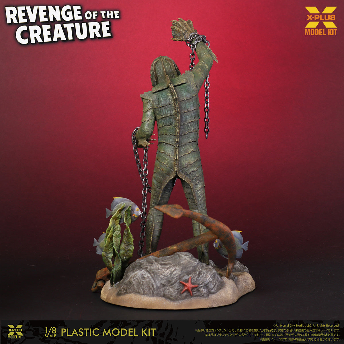 PRE ORDER – 1/8 SCALE REVENGE OF THE CREATURE PLASTIC MODEL KIT